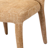 Libra Interiors Eska Dining Chair – Wheat Beige