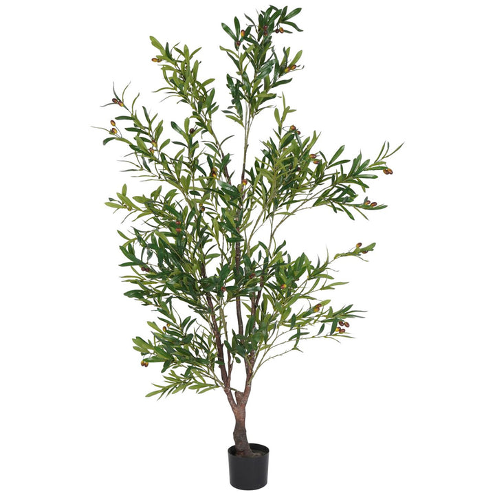 Libra Interiors Faux Mediterranean Olive Fruit Tree