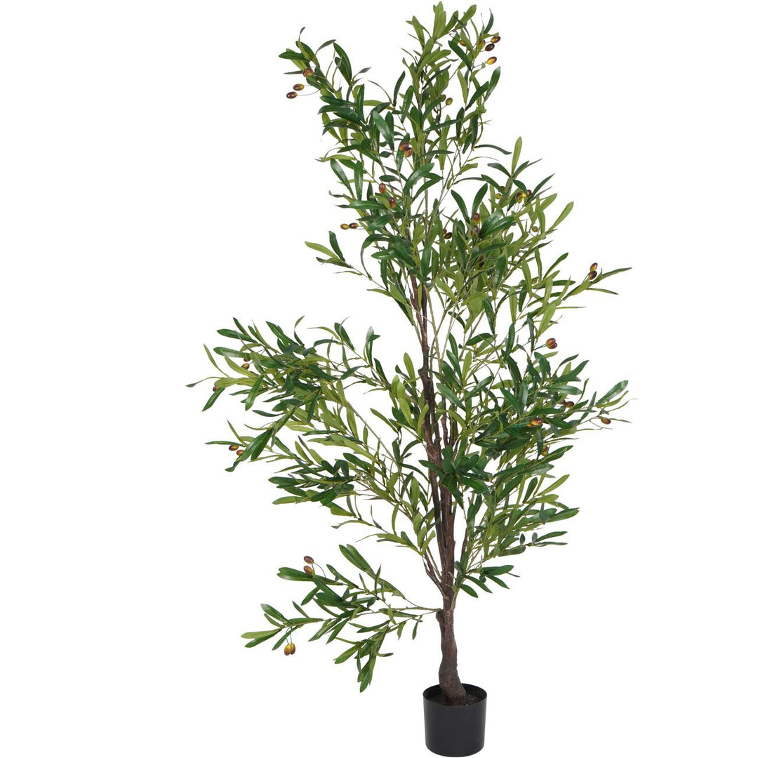 Libra Interiors Faux Mediterranean Olive Fruit Tree