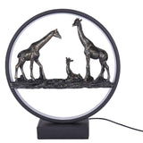 Libra Interiors Giraffe Family Light Sculpture
