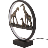 Libra Interiors Giraffe Family Light Sculpture