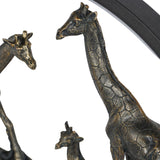 Libra Interiors Giraffe Family Light Sculpture
