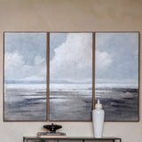 Libra Interiors Hazy Horizons Wall Art – Set of 3