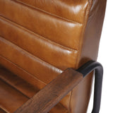 Libra Interiors Henrick Occasional Chair – Cognac Leather