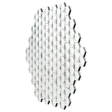 Libra Interiors Hexagonal Honeycomb Mirror Art