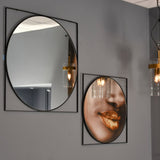 Libra Interiors Isaac Mirror – Small – Excess Stock