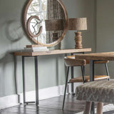 Libra Interiors Leon Round Mirror – Medium