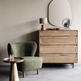 Libra Interiors Leon Solid Wood Table Lamp – Small