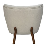Libra Interiors Lewis Occasional Chair – Cream Boucle