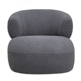 Libra Interiors Luna Occasional Chair – Grey Boucle