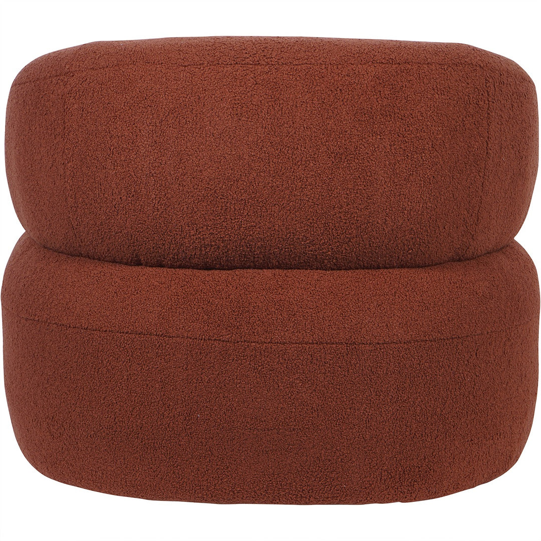 Libra Interiors Luna Occasional Chair – Terracotta