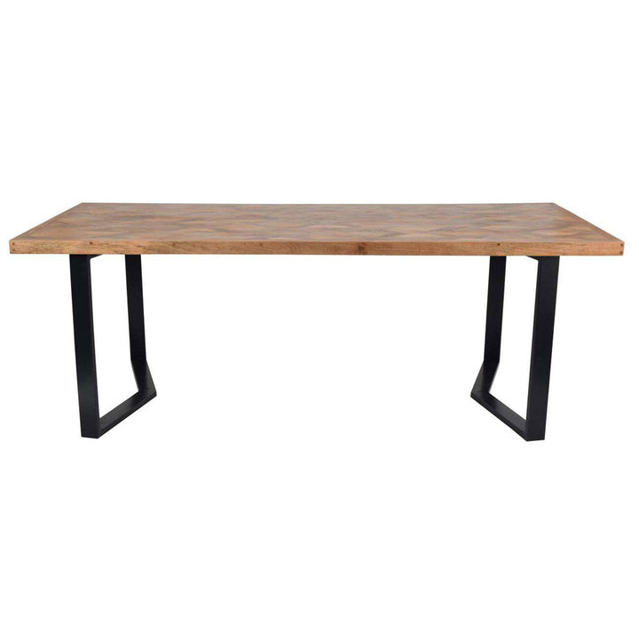 Libra Interiors Marston II Geometric Dining Table