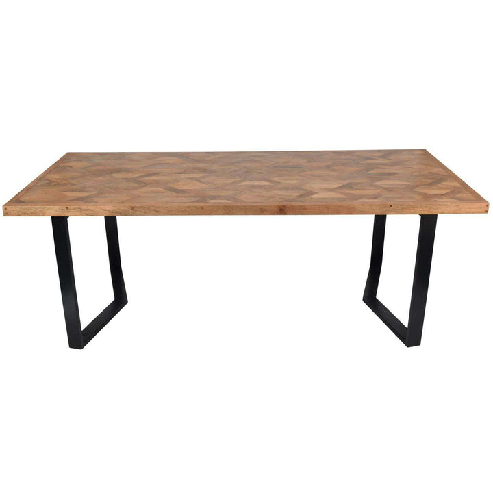 Libra Interiors Marston II Geometric Dining Table