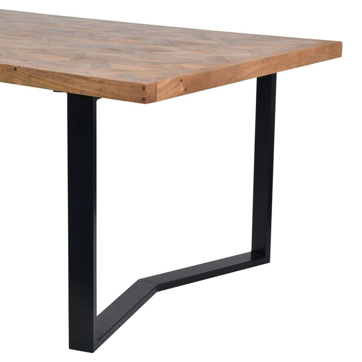 Libra Interiors Marston II Geometric Dining Table