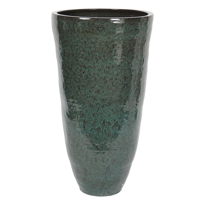 Libra Interiors Mederno Planter with Green Reactive Glaze – Extra Large