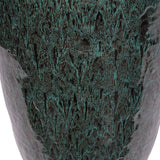 Libra Interiors Mederno Planter with Green Reactive Glaze – Large