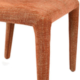 Libra Interiors Milo Curved Back Dining Chair – Brown