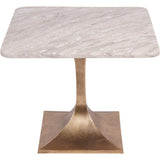 Libra Interiors Morchino Marble Side Table – Large