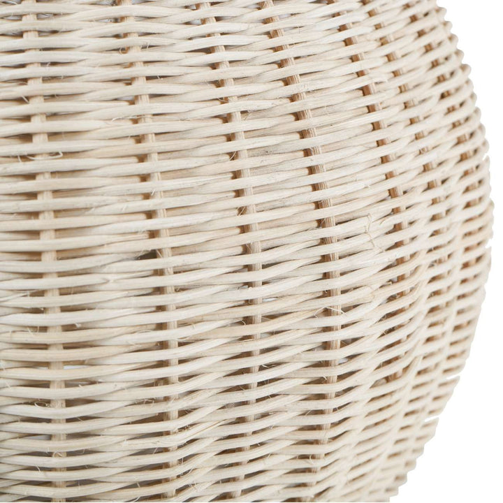 Libra Interiors Natural Rattan Table Lamp – Large