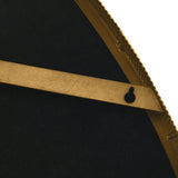 Libra Interiors Organic Mirror in Aged Champagne – Large