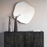 Libra Interiors Organic Mirror in Oak Wood – Large