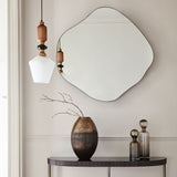 Libra Interiors Organic Mirror in Oak Wood – Large