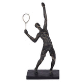 Libra Interiors Raquet Player Sculpture