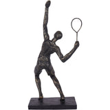 Libra Interiors Raquet Player Sculpture