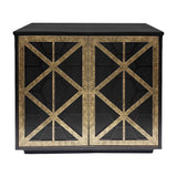 Libra Interiors Reeno Fretwork 2-Door Cabinet