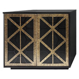 Libra Interiors Reeno Fretwork 2-Door Cabinet