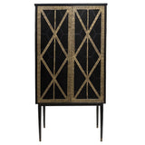 Libra Interiors Reeno Fretwork Drinks Cabinet