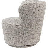 Libra Interiors Roehampton Swivel Chair – Natural