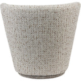 Libra Interiors Roehampton Swivel Chair – Natural