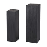 Libra Interiors Sienna Wooden Plinths – Set of 2