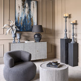 Libra Interiors Sienna Wooden Plinths – Set of 2