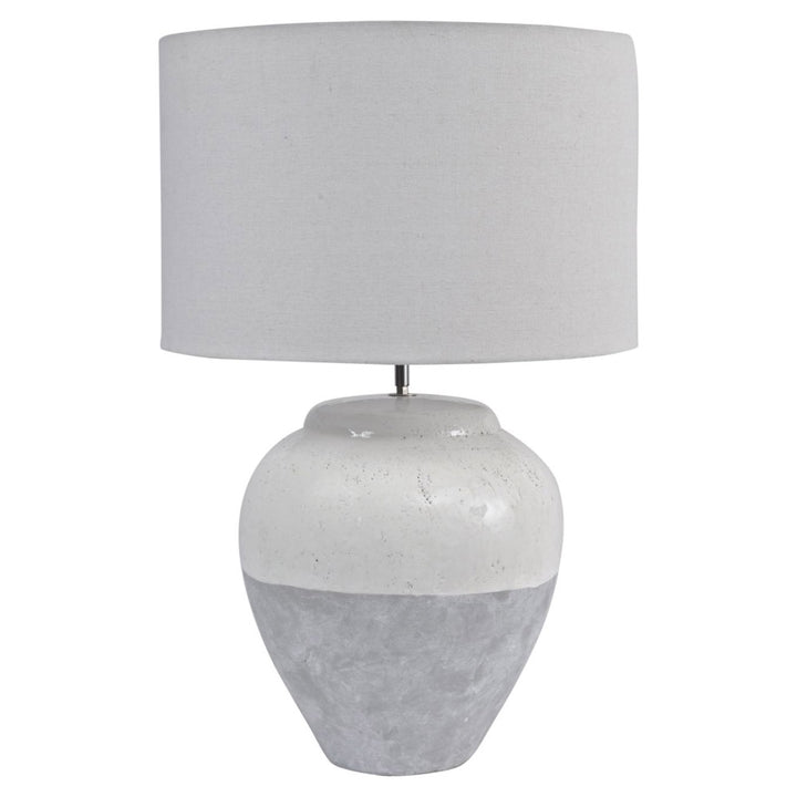 Libra Interiors Skyline Table Lamp – Grey