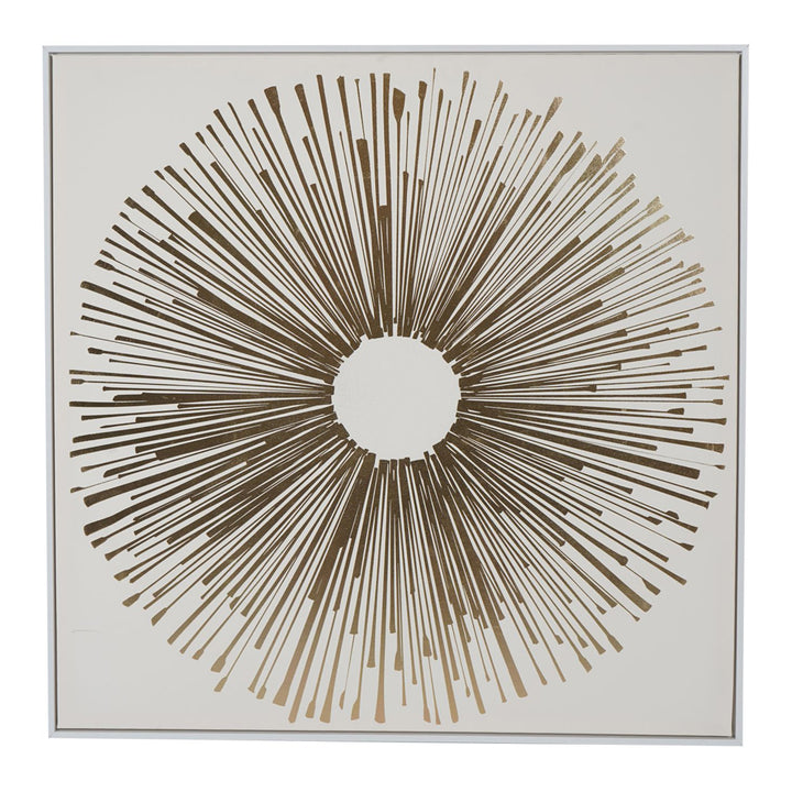 Libra Interiors Sunburst Famed Canvas