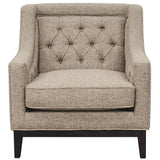 Libra Interiors Theodore Armchair – Dark Taupe