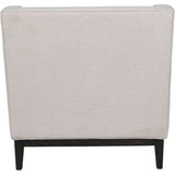 Libra Interiors Theodore Armchair – Ivory Fabric