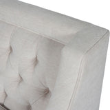 Libra Interiors Theodore Armchair – Ivory Fabric
