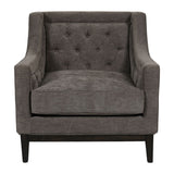 Libra Interiors Theodore Armchair – Warm Grey Fabric