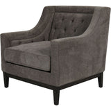 Libra Interiors Theodore Armchair – Warm Grey Fabric