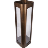 Libra Interiors Thorpe Hurricane Lamp – Large