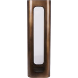 Libra Interiors Thorpe Hurricane Lamp – Large