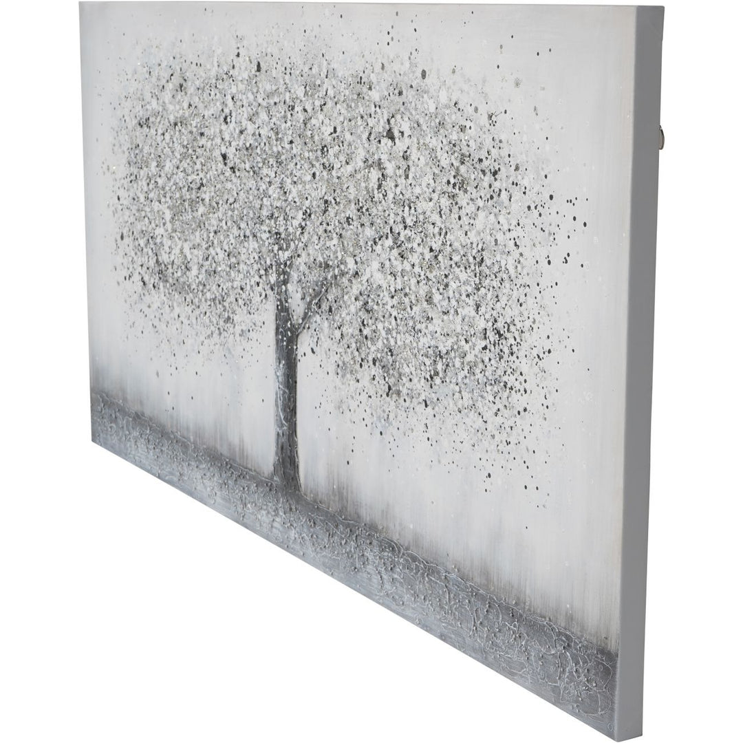 Libra Interiors Tonal Tree Canvas