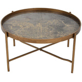 Libra Interiors Vienna Atlas Coffee Table – Antique Gold