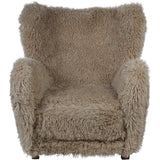 Libra Interiors Wallace Armchair – Faux Sheepskin