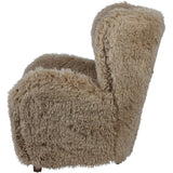 Libra Interiors Wallace Armchair – Faux Sheepskin