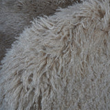 Libra Interiors Wallace Armchair – Faux Sheepskin