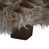 Libra Interiors Wallace Armchair – Faux Sheepskin